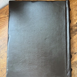 Hand Rebound Ethiopian Bible, Genuine Leather, Book of Enoch, Jubilees, Artisan Bound bild 8