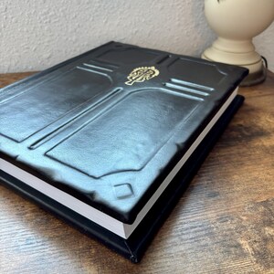 Hand Rebound Ethiopian Bible, Genuine Leather, Book of Enoch, Jubilees, Artisan Bound bild 4