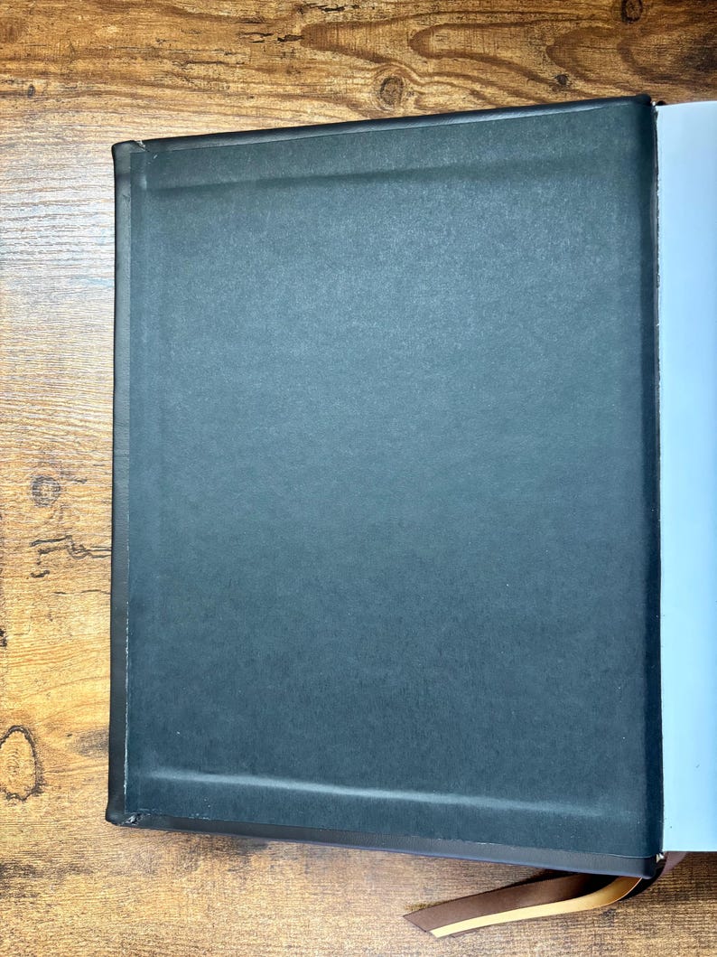 Hand Rebound Ethiopian Bible, Genuine Leather, Book of Enoch, Jubilees, Artisan Bound bild 7