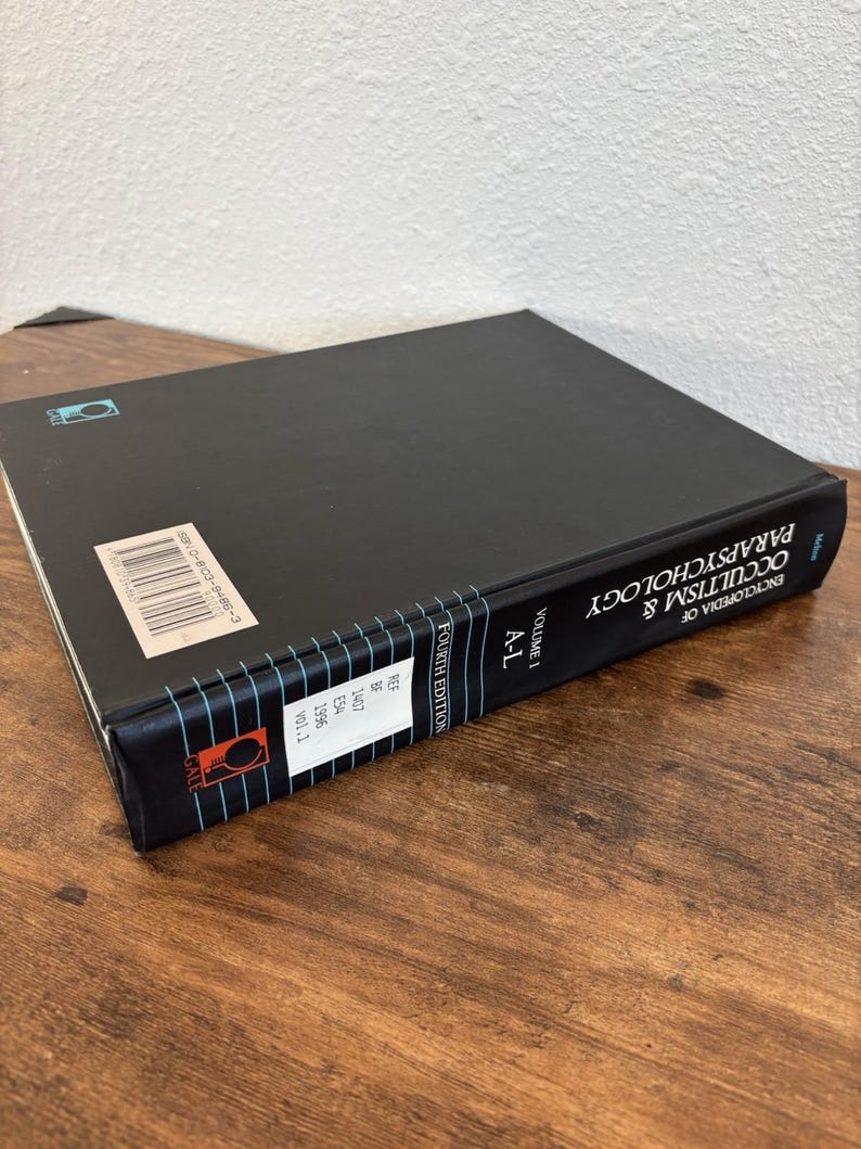 Encyclopedia of occultism & parapsychology vol 1 a–l (1996) gale hardcover. image 5
