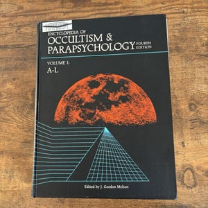 Encyclopedia of occultism & parapsychology vol 1 a–l (1996) gale hardcover. image 1