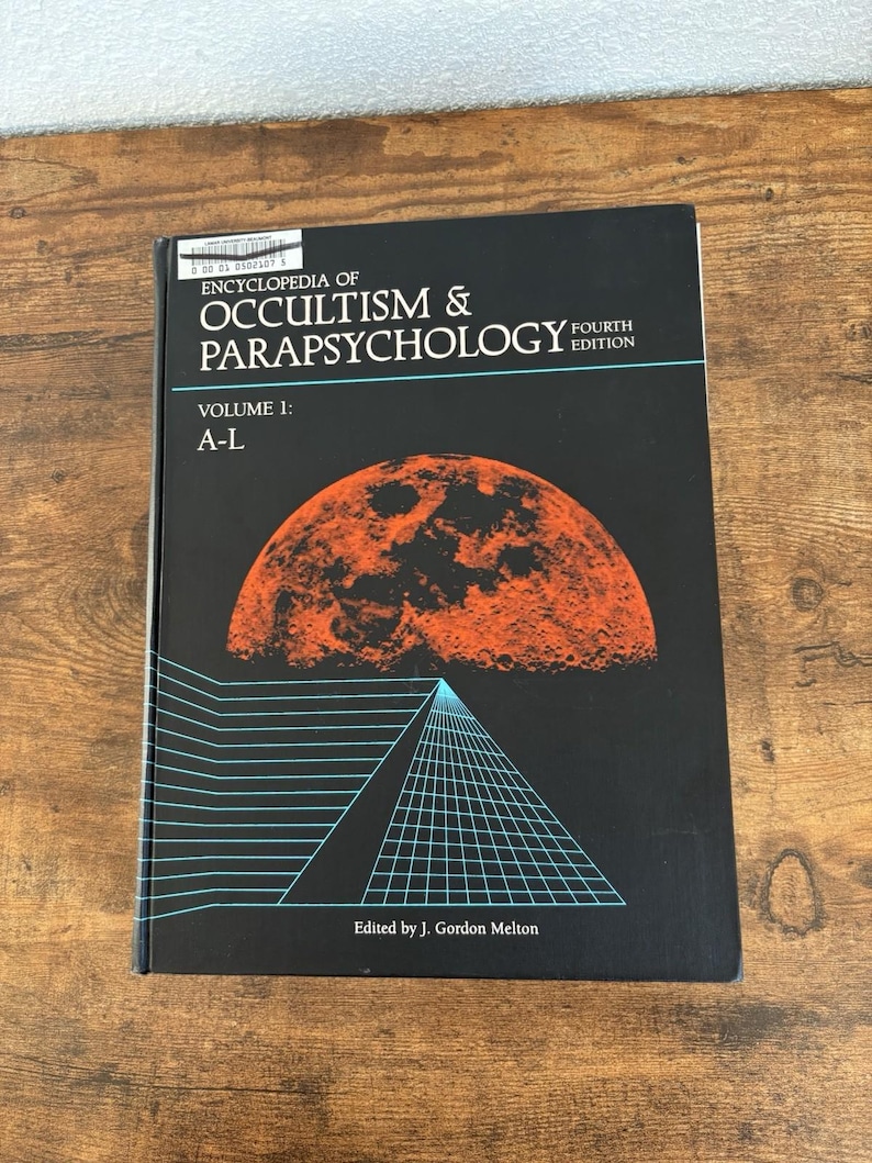 Encyclopedia of occultism & parapsychology vol 1 a–l (1996) gale hardcover. image 1