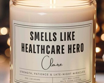 Funny Graduation Candle Gift, Smells Like Nursing School Gift Nurse Preceptor, Nurse Appreciation, Nurses Week Gift, Congratulations Gift
