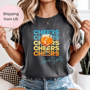 Italian Summer T-Shirt, Aperol Spritz is always the answer T-Shirt, Aperol Shirt, Alcohol Funny Quote, Comfort Colors Tee, Birthday gift