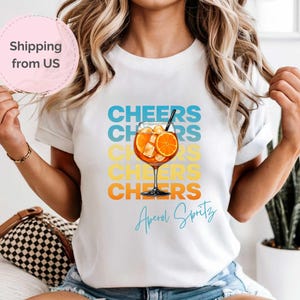 Italian Summer T-Shirt, Aperol Spritz is always the answer T-Shirt, Aperol Shirt, Alcohol Funny Quote, Comfort Colors Tee, Birthday gift
