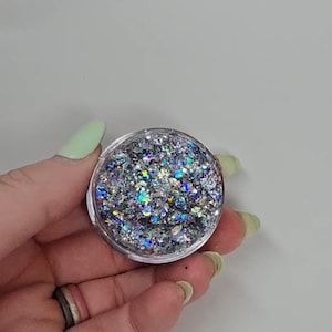 Royal Radiance – Silver Glitter Gel for Body & Hair | Sparkle for Race Day, Festivals and Everyday Shine
