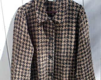 Irish Wool Jacket Handcrafted
