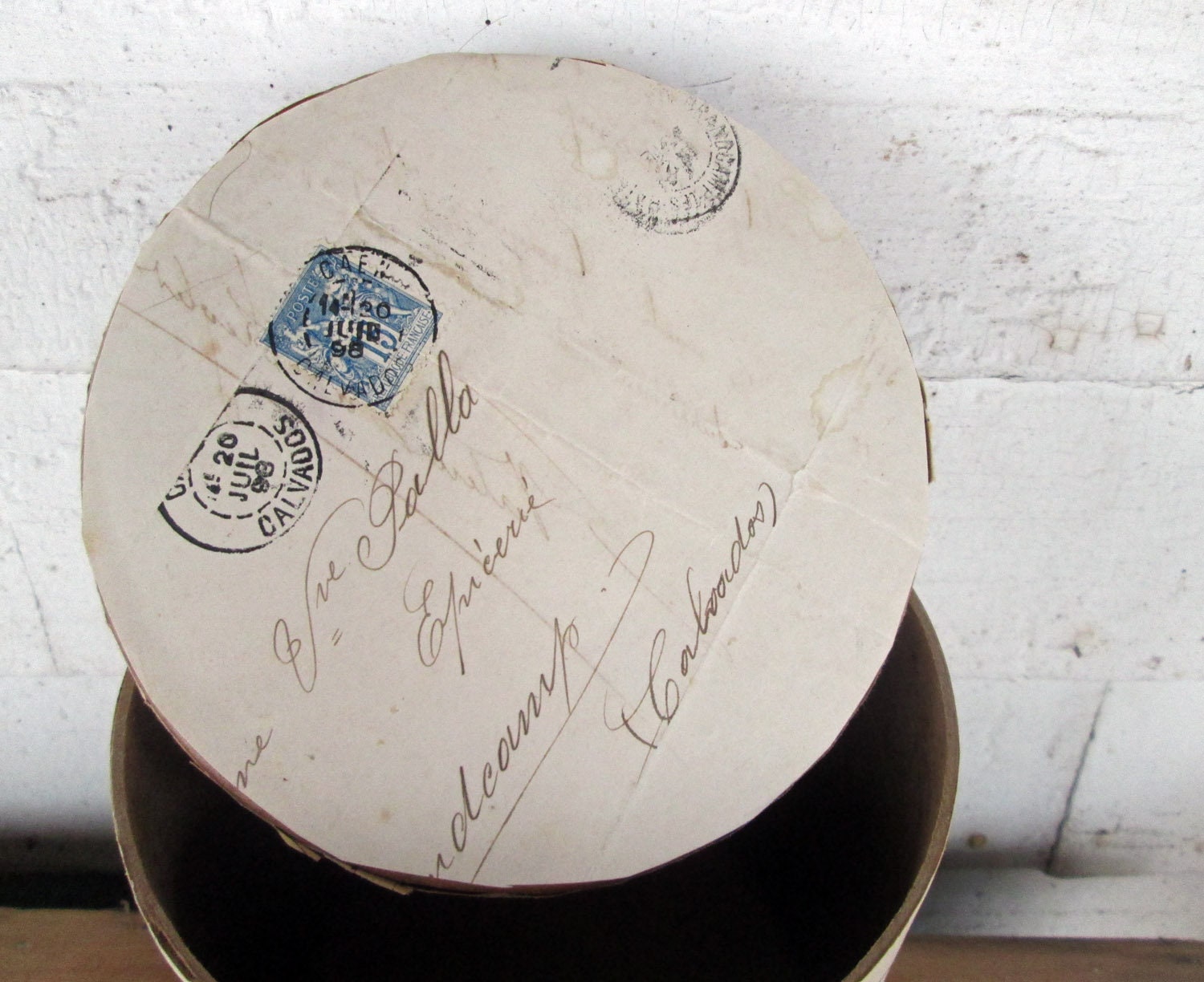 Antique Paper Band Box//gift Idea - Etsy