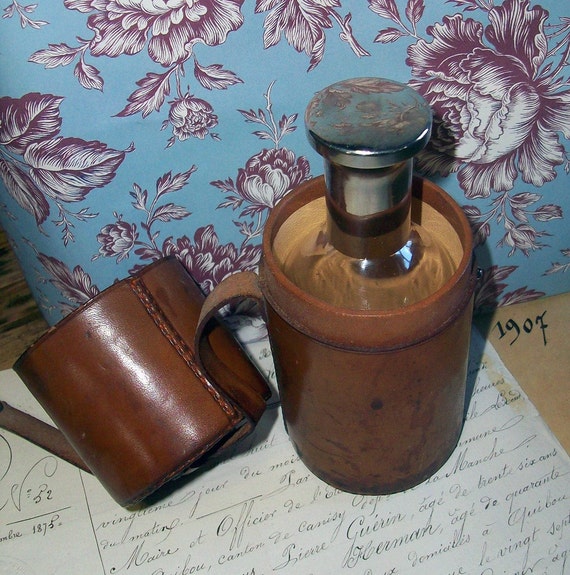 English Edwardian Cologne Perfume Bottle Original… - image 3