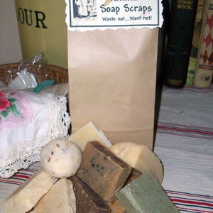 Frugal Yankee SOAP SCRAPS Handmade Soap Variety