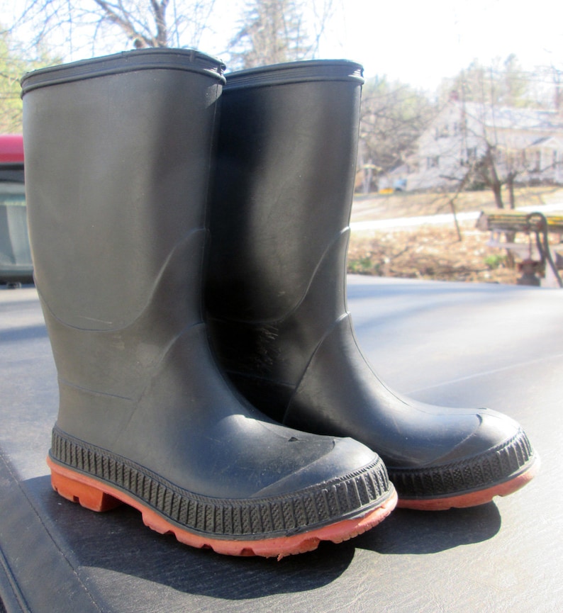Vintage Rain Boots Children/'s Size 12