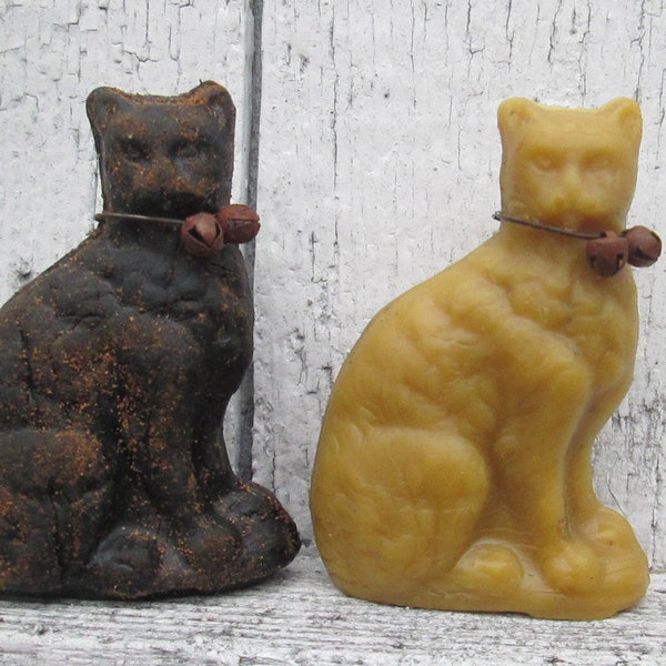 Victorian Beeswax Kitty Ornament