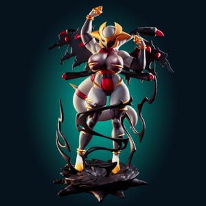 Gira statue - Painted or Garage Model Kit - Designed by Officer Rhu