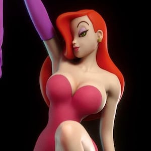 Rabbit Wife Statue - Painted or Garage Model Kit - Designed by Torrida Minis