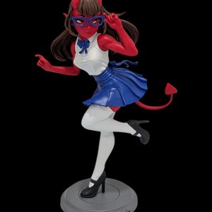 Succubus statue - Painted or Garage Model Kit - Designed by Dinamuuu3D
