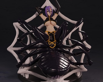 Spider Woman statue - Painted or Garage Model Kit - Designed by Polybits