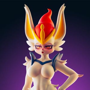 Ace Monster statue - Painted or Garage Model Kit - Designed by Officer Rhu