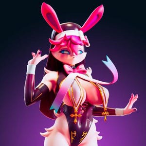 Silvie statue - Painted or Garage Model Kit - Designed by Officer Rhu