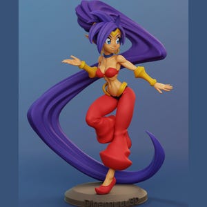 Dancer statue - Painted or Garage Model Kit - Designed by Dinamuuu3D