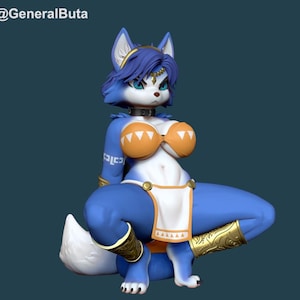 Crystal Wolf Statue - Painted or Garage Model Kit - Designed by General Buta