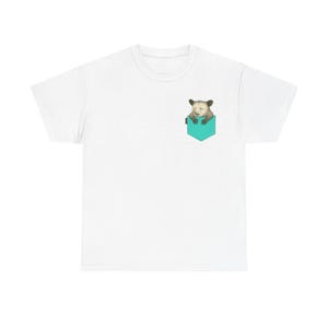 Sleeping Opossum T-Shirt | Hang on, let me sleep on this | Funny animal shirt, relax saying, gift for morning grouches, unisex shirt