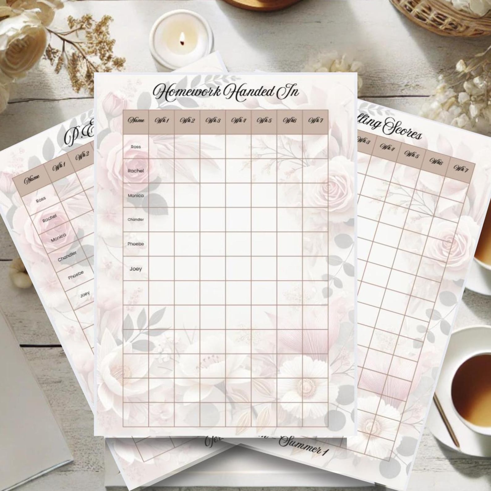 Editable Teacher Record Sheets, Assessment & Tracking Canva Download - Etsy