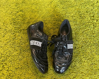Bikkembergs Y2K Lackleder Vintage Sneakers