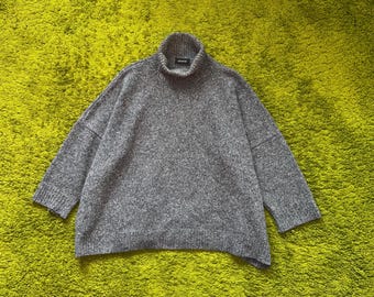 Eskandar oversized turtleneck sweater