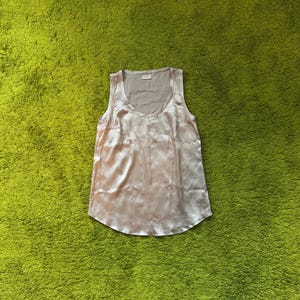 Brunello Cucinelli silk luxury tank blouse
