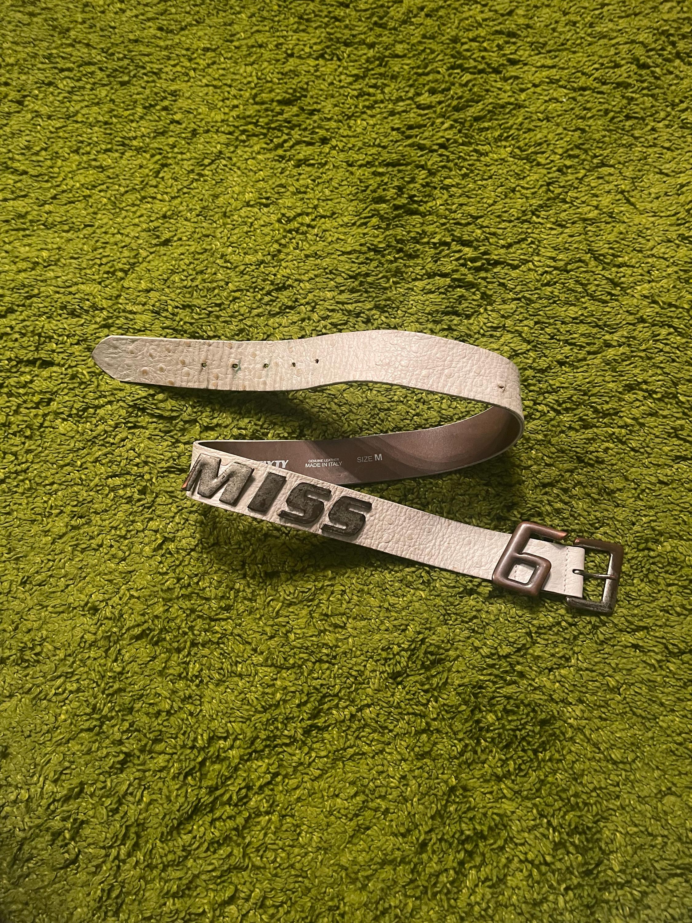 ルイールマガジンvibes古着 MISS SIXTY ロゴ フリルウエストベルト Miss Sixty Belt - Etsy Canada