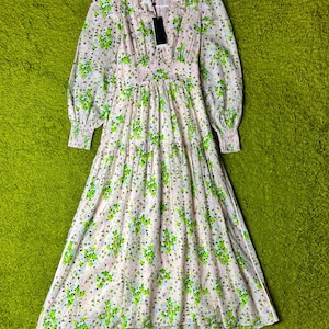 whimsical dress Whimsical Vintage Lace Cottagecore Dress Ivory(Pre-Sale 10-14days) / S