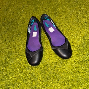 Puma 2000s vintage ballet leather flats Y2K