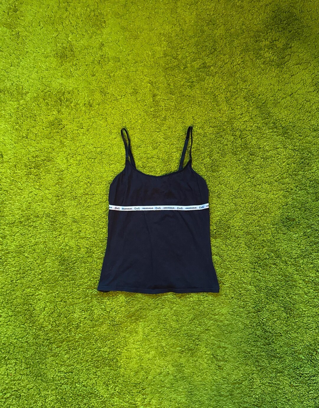 トップス D&G DOLCE&GABBANA 2000s Lace Camisole Dolce & Gabbana DG 2000s Vintage Y2K Cami Tank Top Y2K - Etsy Canada
