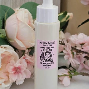 Kitin Milk Body Oil: Vanilla Brown Sugar Scented Moisturizer