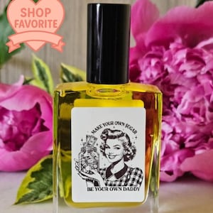Vanilla Brown Sugar Perfume Oil: Vegan Jojoba Oil Roll-On