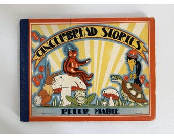 LEBKUCHEN-GESCHICHTEN Peter Mabie Gedichte Reime Withman Pub 1931 Vintage