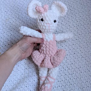 Ballerina Mouse | Dance mouse | Crochet mouse |