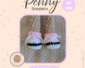 Penny Doll Sneakers | Digitaal haakpatroon downloaden