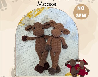 Haakpatroon eland | Milton & Millie, No Sew-outfits (pdf-patroon)