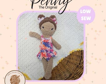 Haakpatroon voor een Penny-pop | Afneembare accessoires, pluche speelgoed van garen (PDF-download)