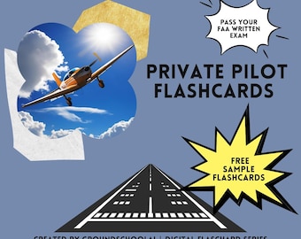 Free FAA Private Pilot Flashcards – Sample Study Set for Written Exam Prep