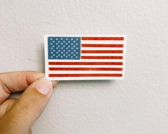 American Flag Sticker, Conservative Sticker