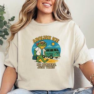Abolish Ice Shirt, ICE Out Of LA Protest Shirt, Defund Ice Shirt, Human Rights Tee, Anti Trump Shirt, Pro Immigrants.