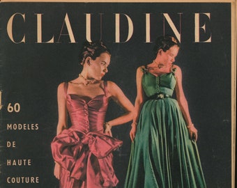 Digital Scan of September 1947 Claudine Magazine