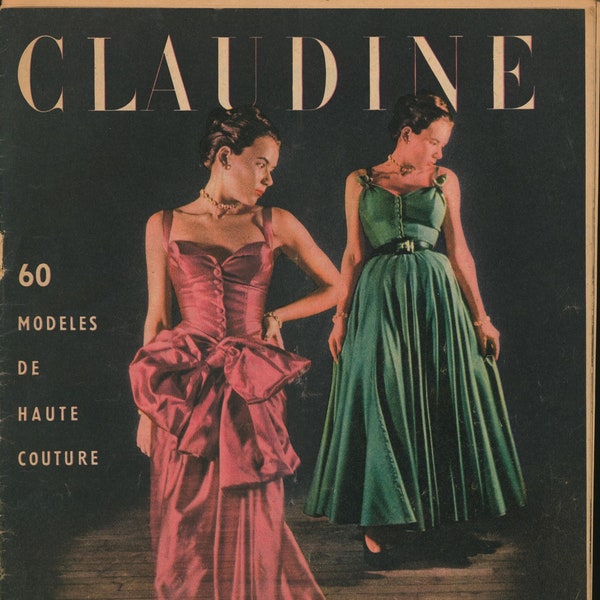 Digital Scan of September 1947 Claudine Magazine