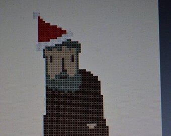 Ho Ho Hodor Cross Stitch Pattern