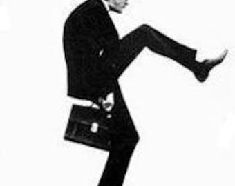 Ministry of Silly Walks Counted Cross Stitch Pattern ONE Walk Panel
