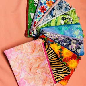 Quilted Zipper Pouch