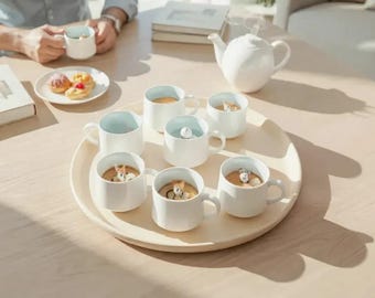 Taza de cerámica con animales en 3D: Taza de café con una criatura sorpresa