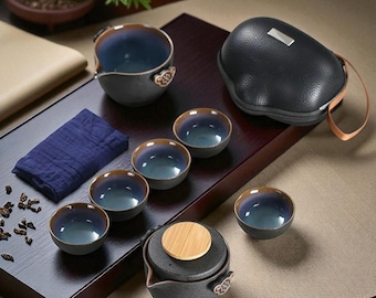 Porcelain Gaiwan Tea Set – Traditional Gongfu Tea Brewing